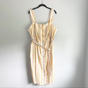NWT New Look Curves Button Down Dress